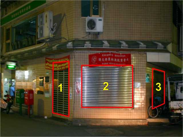 吳興郵局大門廣告2
